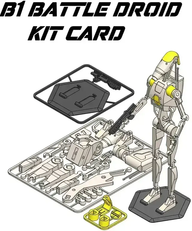Battle Droid Kit Card