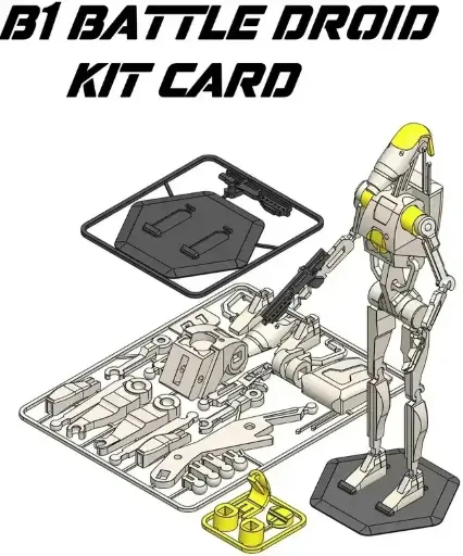 Battle Droid Kit Card